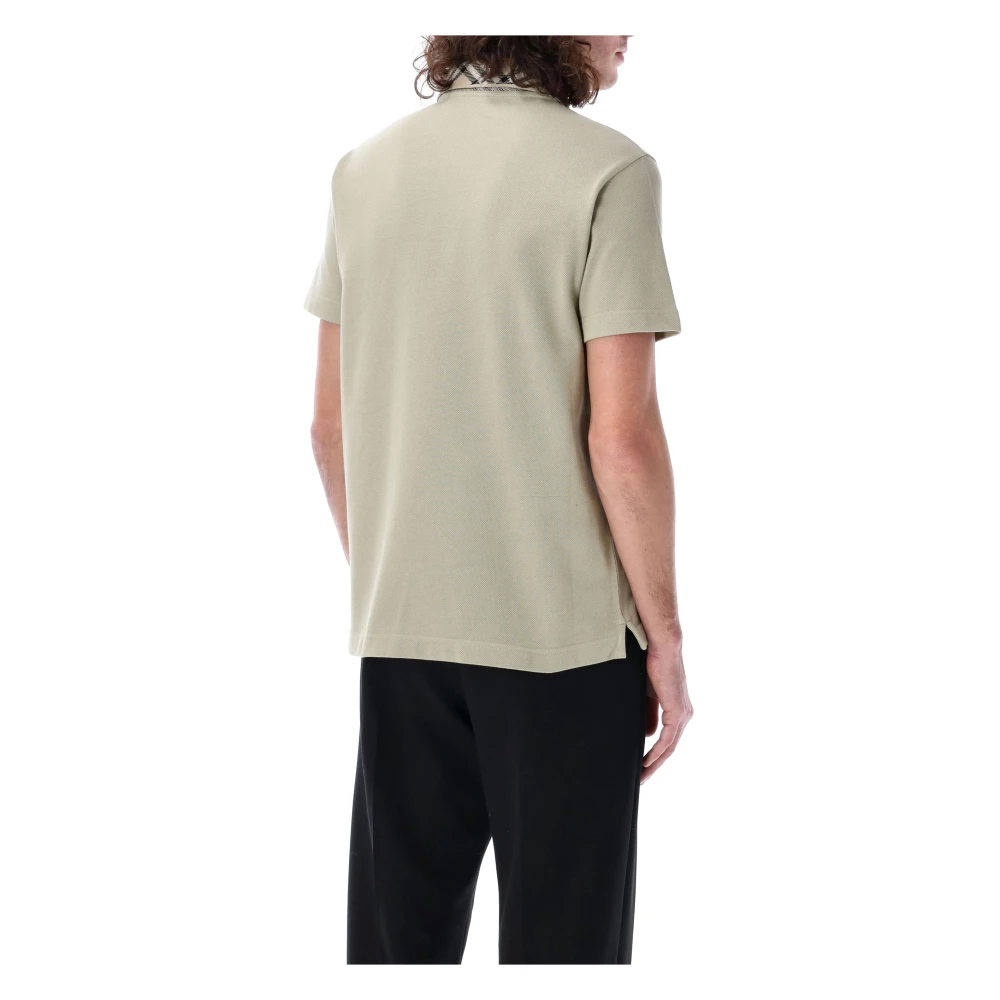 Burberry Moderne witte formele overhemd Green Heren