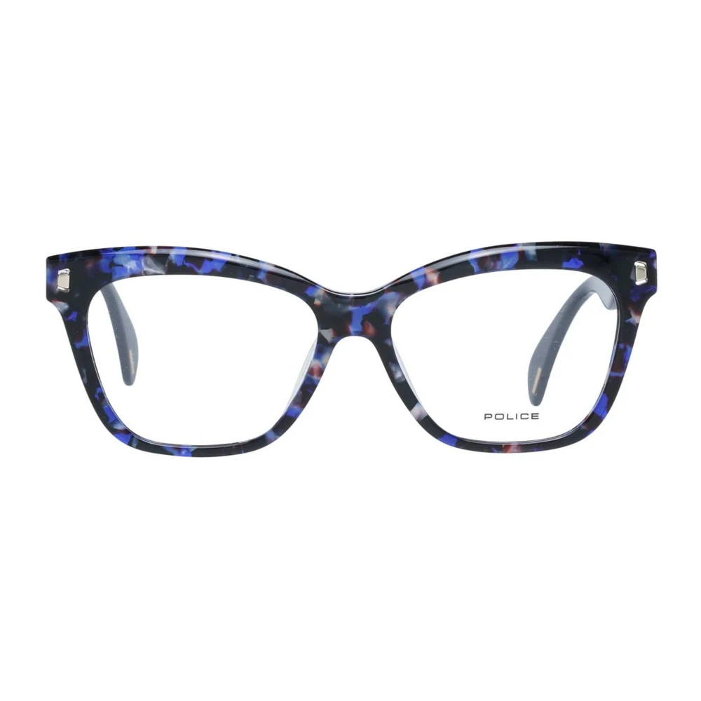 Police Blauwe CatEye Bril Metaal & Plastic Blue Dames