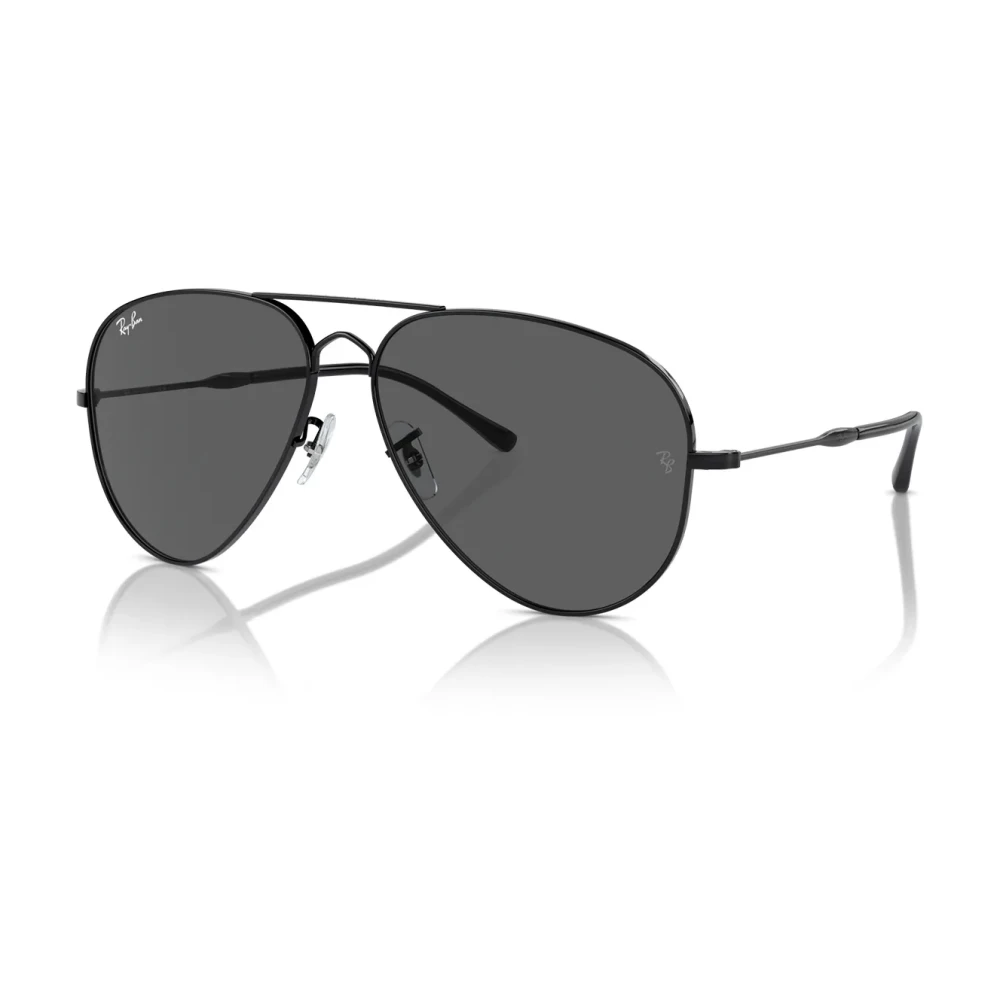 Ray-Ban Unisex Black/Grey Classic Aviator Sunglasses