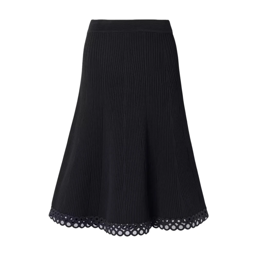 Simkhai Zwarte Midi Rok Livina Black Dames