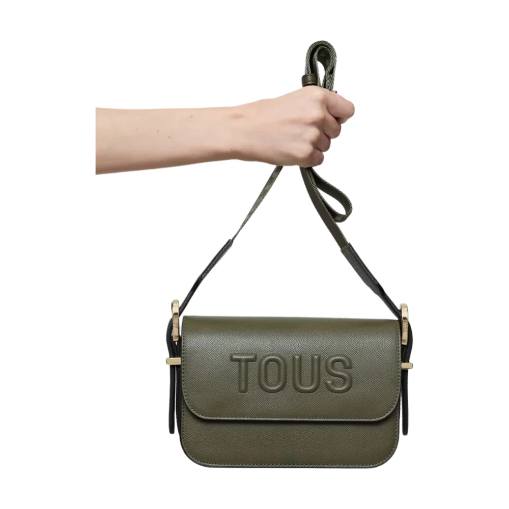 Tous Brenda Schoudertas in Khaki Green Dames