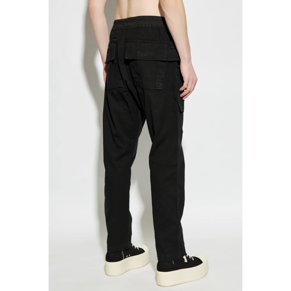 Rick Owens Cargo Pants Black Heren