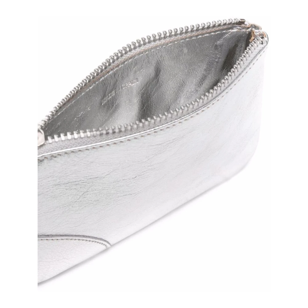 Comme des Garçons Metalen Pouch voor Waardevolle Spullen Gray Dames