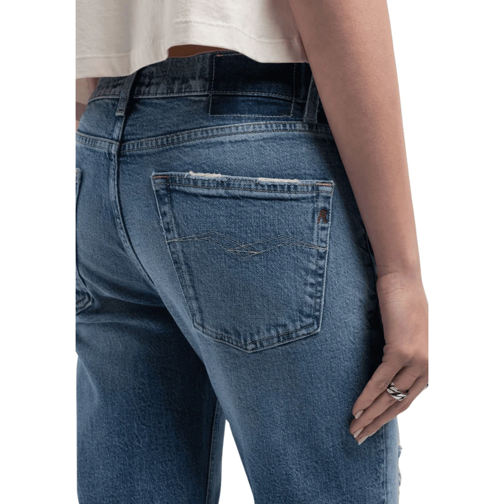 Replay Slim-fit Jeans Blue Dames