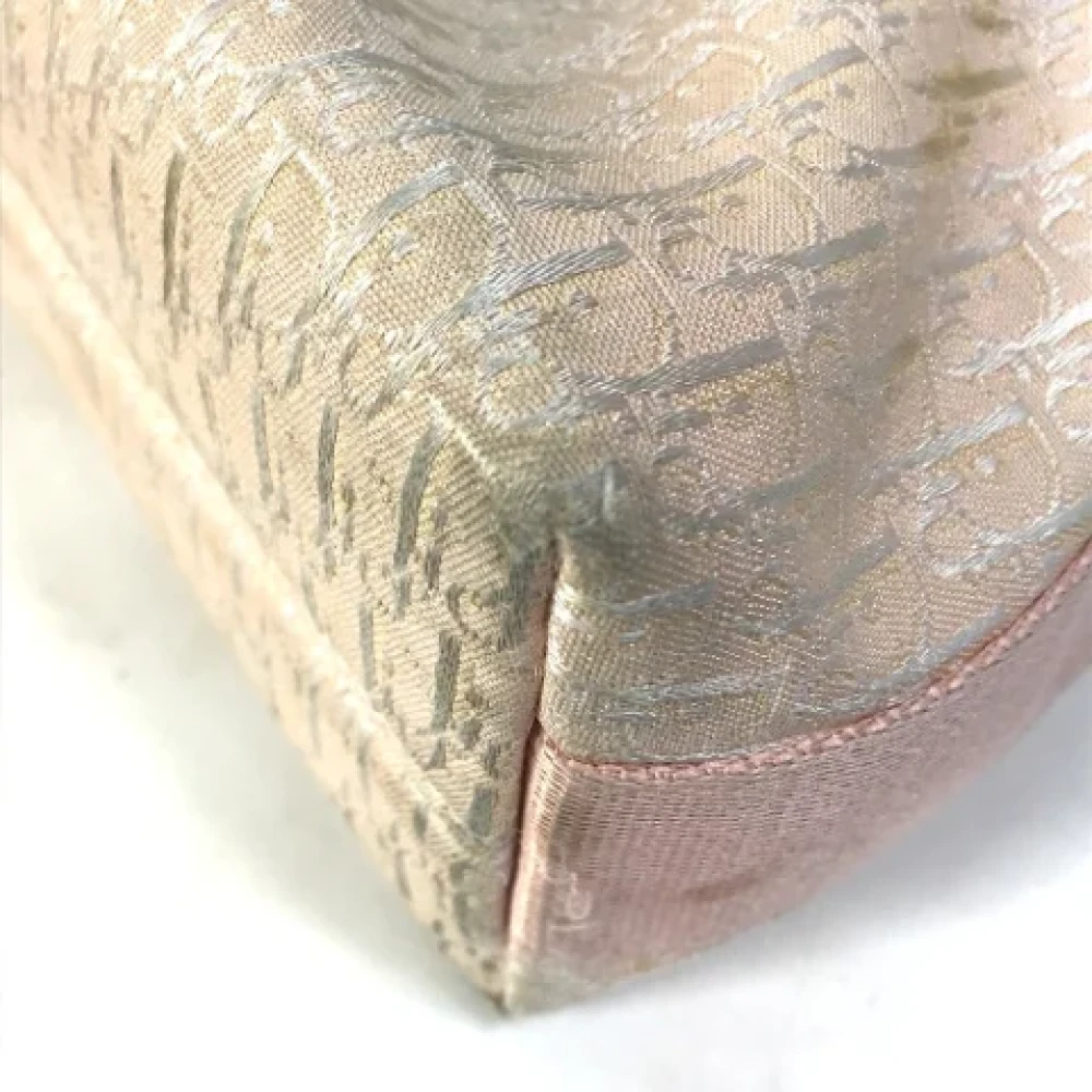 Dior Vintage Pre-owned Fabric dior-bags Pink Dames