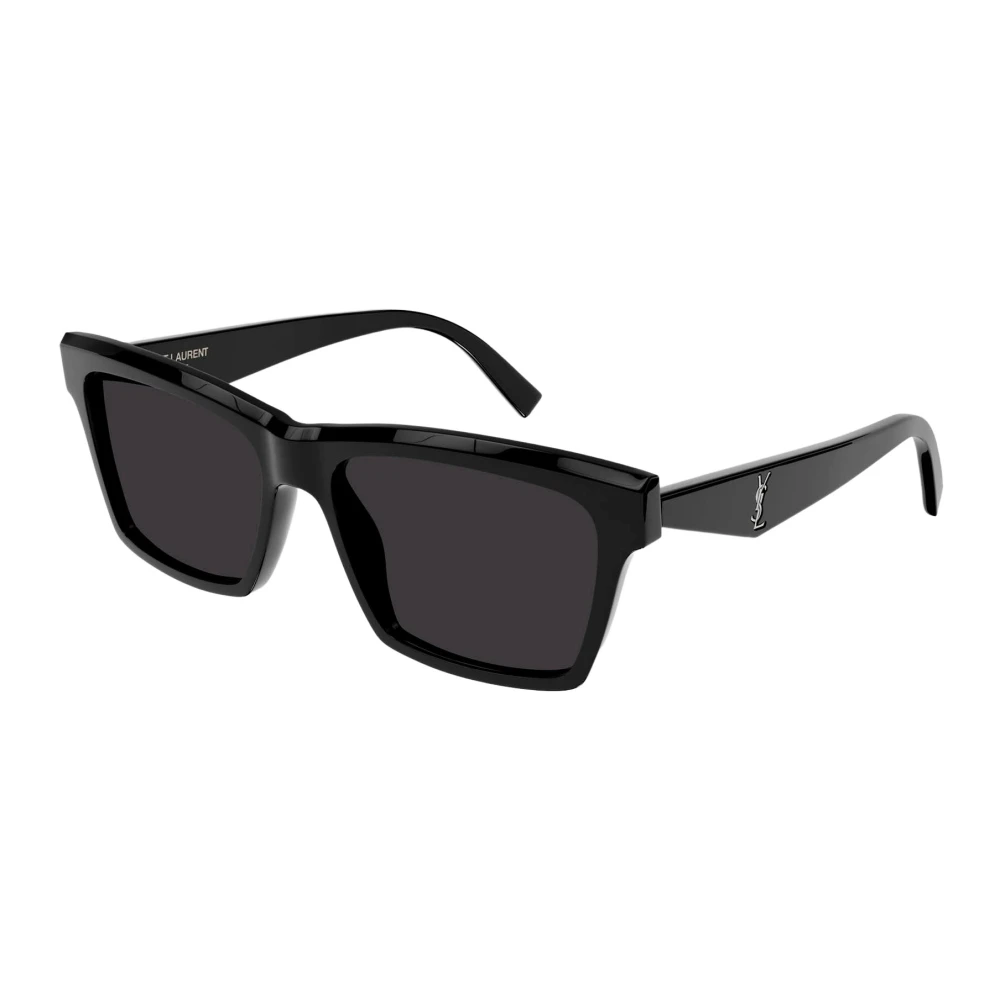 Saint Laurent Iconische Monogram Zonnebril Black Dames