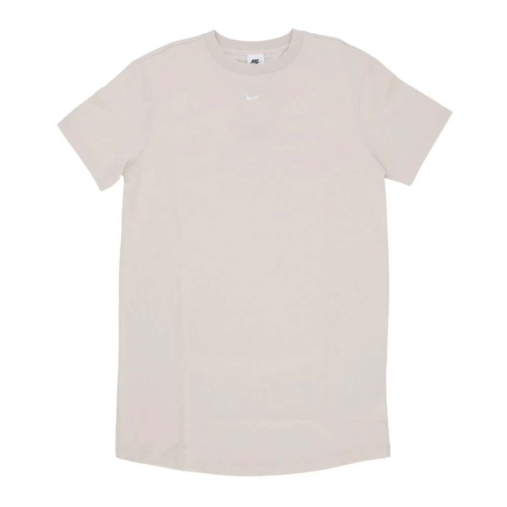 Nike Essential Tee Klänning Lt Orewood Brn/sail Beige, Dam