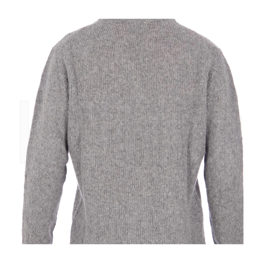 Daniele Fiesoli Stijlvolle Hals Trui Gray Heren
