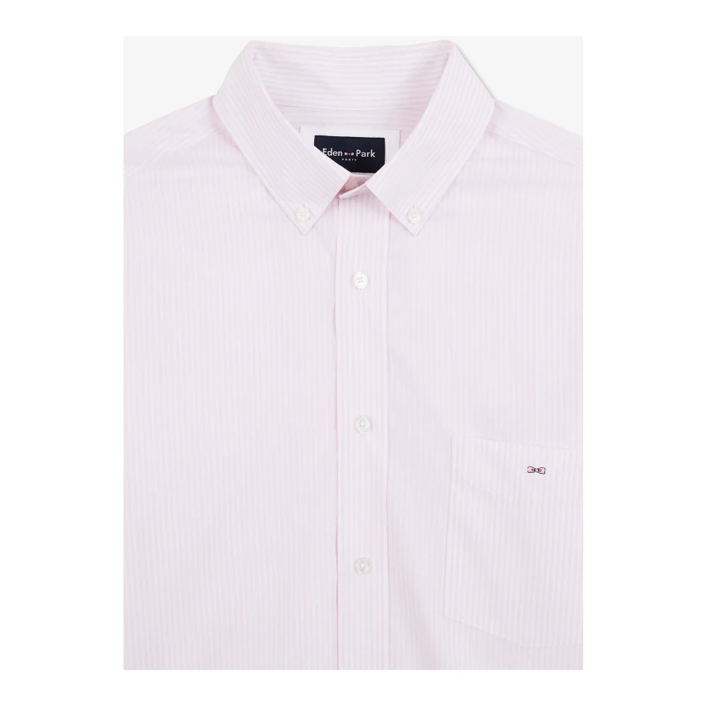 Eden Park Chemise Pink Heren