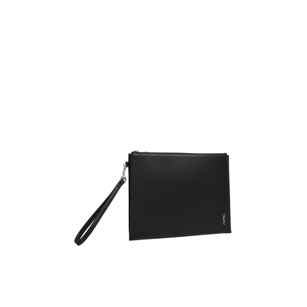 Saint Laurent I-Tech Zwart Katoenmengsel Black Heren