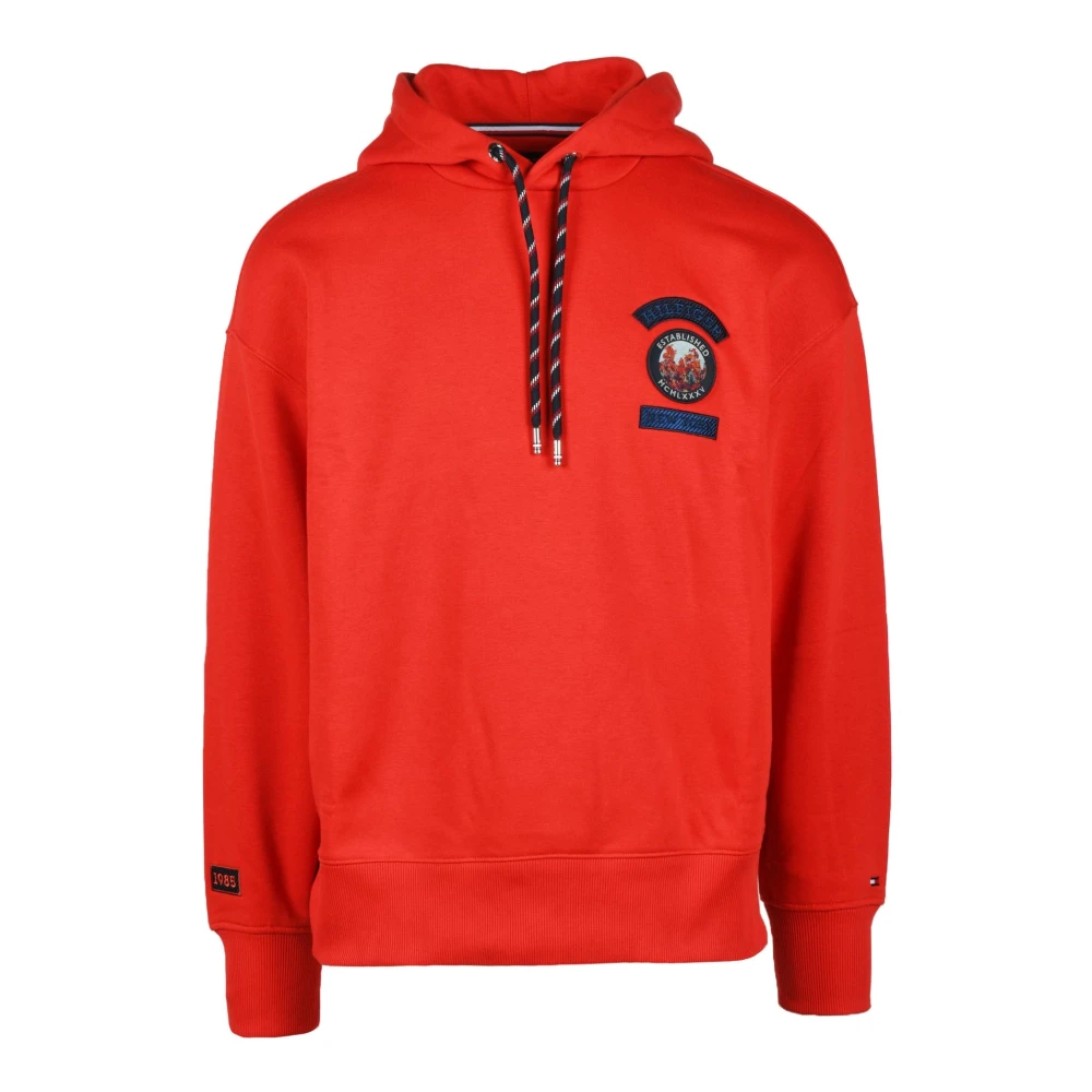 Tommy Hilfiger Katoen Polyester Sweatshirt Blue Heren