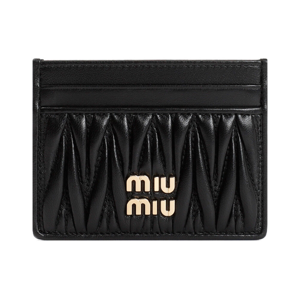 小物 MIU MIU Black Leather Wallet coin case s-l400.jpg