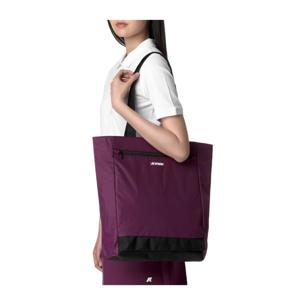 K-way Elliant Lichtgewicht Tas Purple Dames