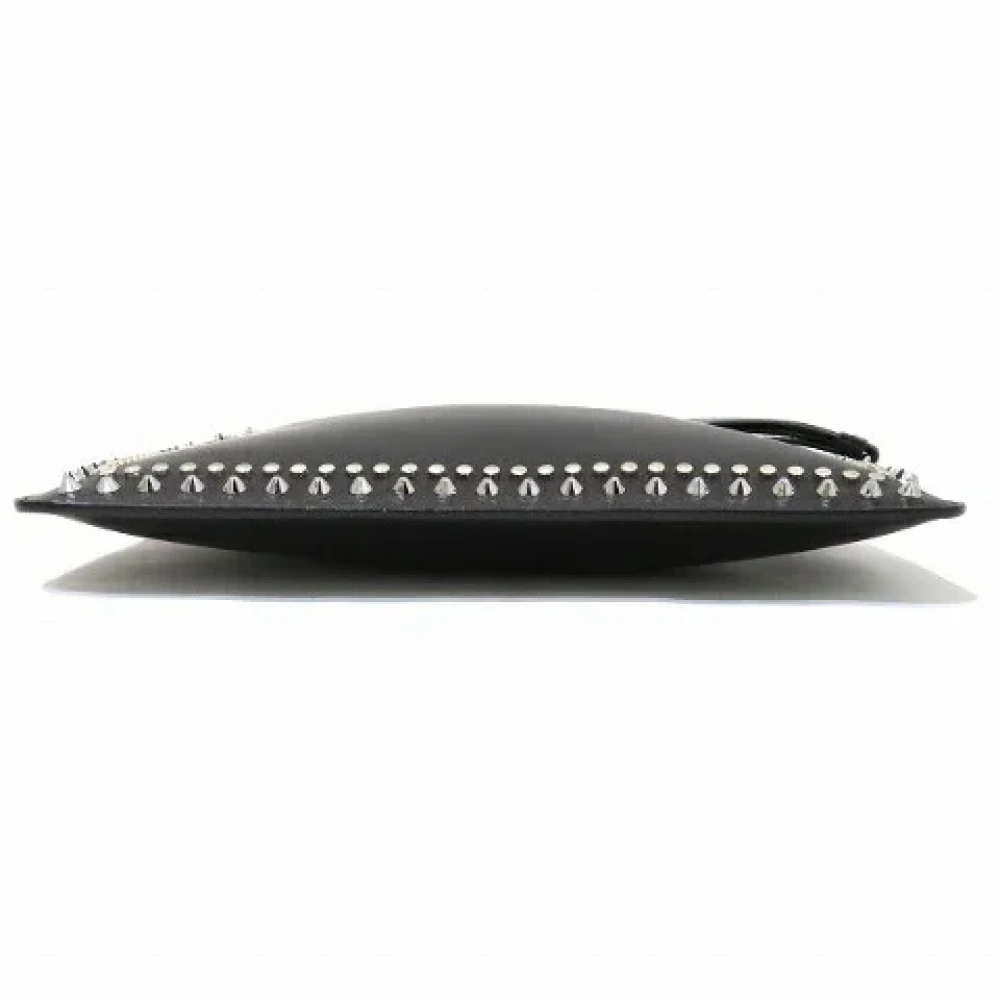 Jimmy Choo Pre-owned Leather clutches Black Dames
