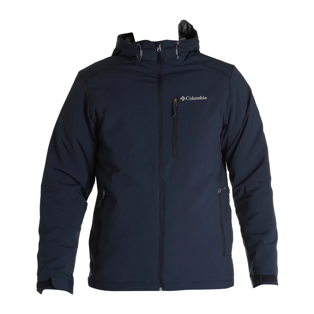 Columbia Waterbestendige Hooded Jacket voor buitenactiviteiten Blue Heren