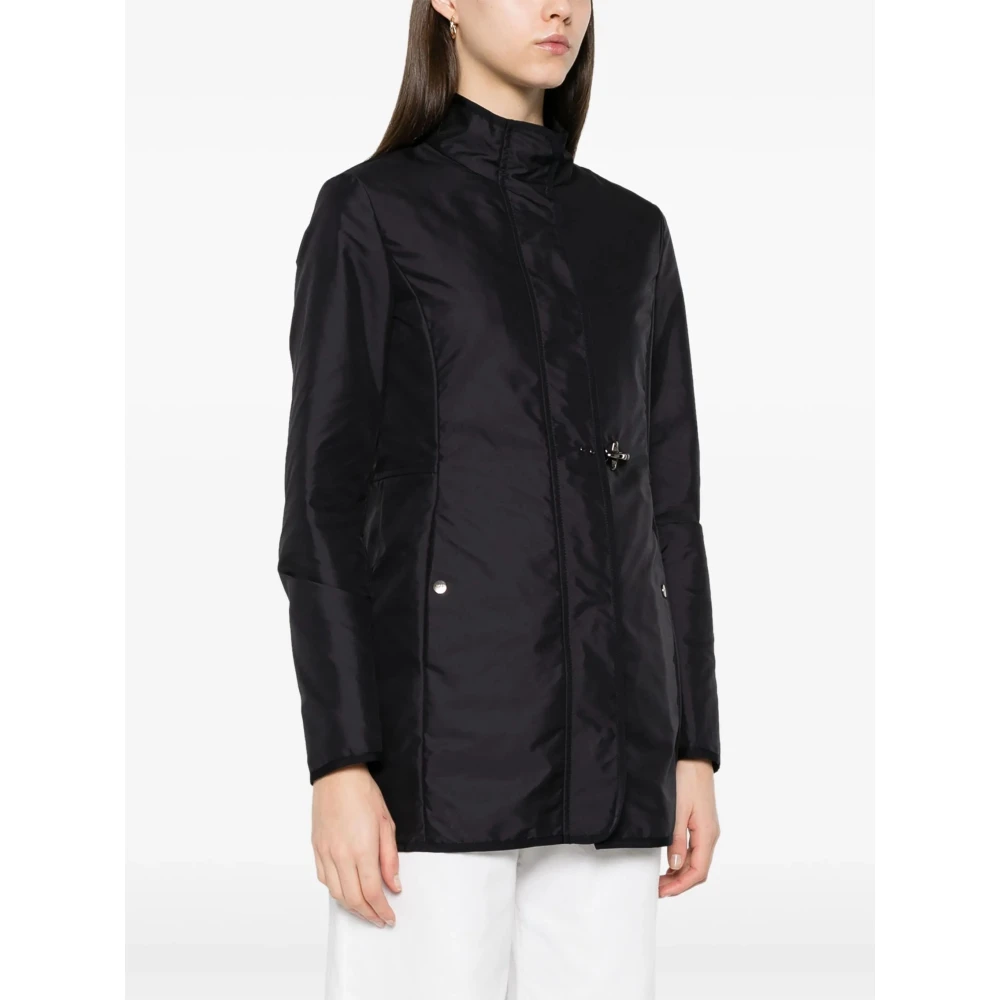 Fay Baltic Easy Virginia Coat Black Dames