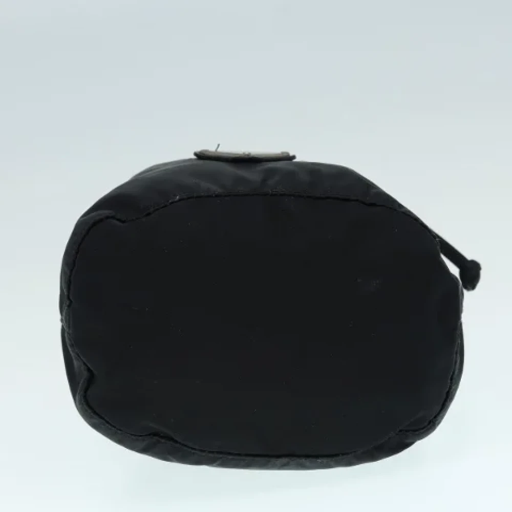 Prada Vintage Pre-owned Nylon pouches Black Dames