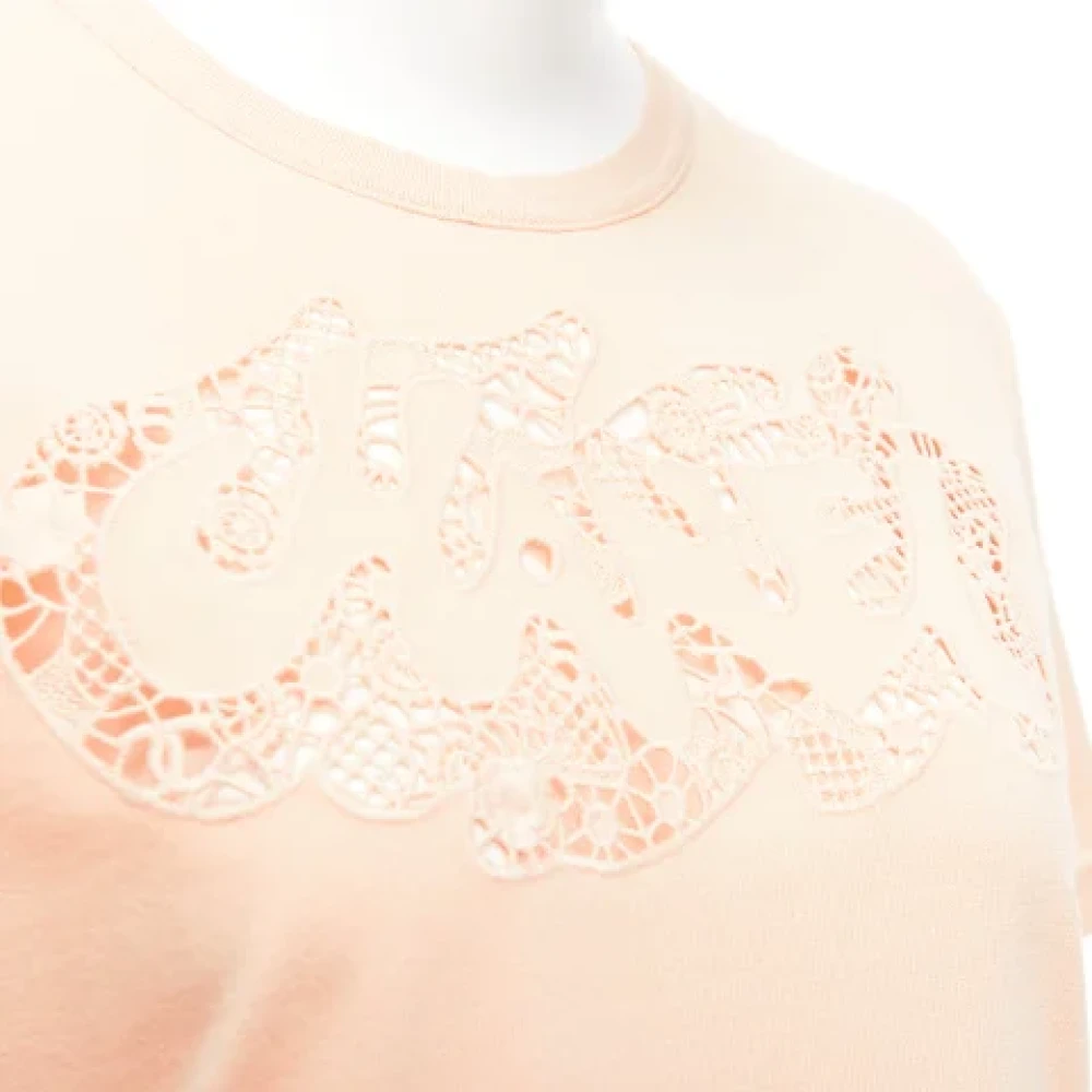 Chanel Vintage Pre-owned Cotton tops Pink Dames