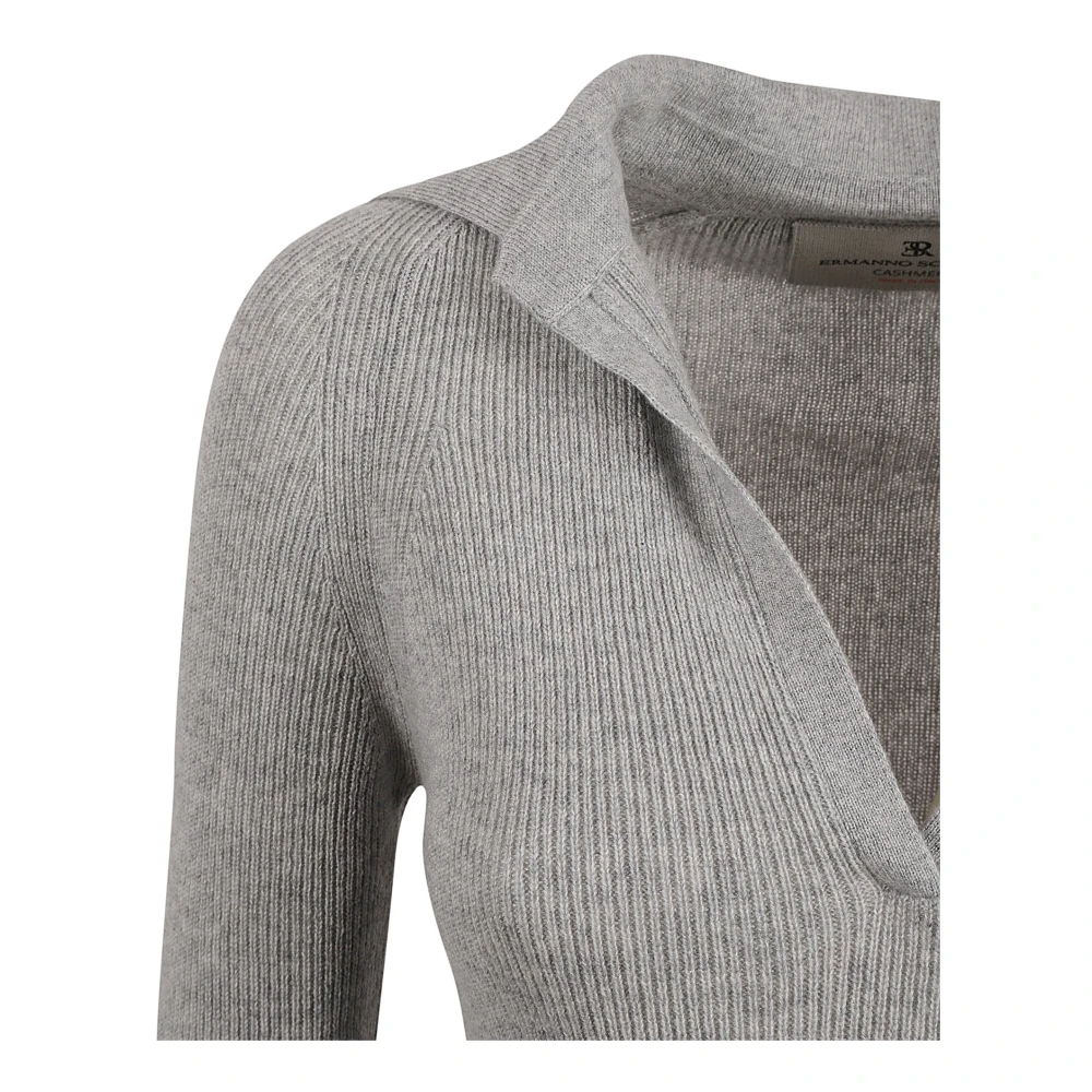 Ermanno Scervino Gebreide Jurk White Dames