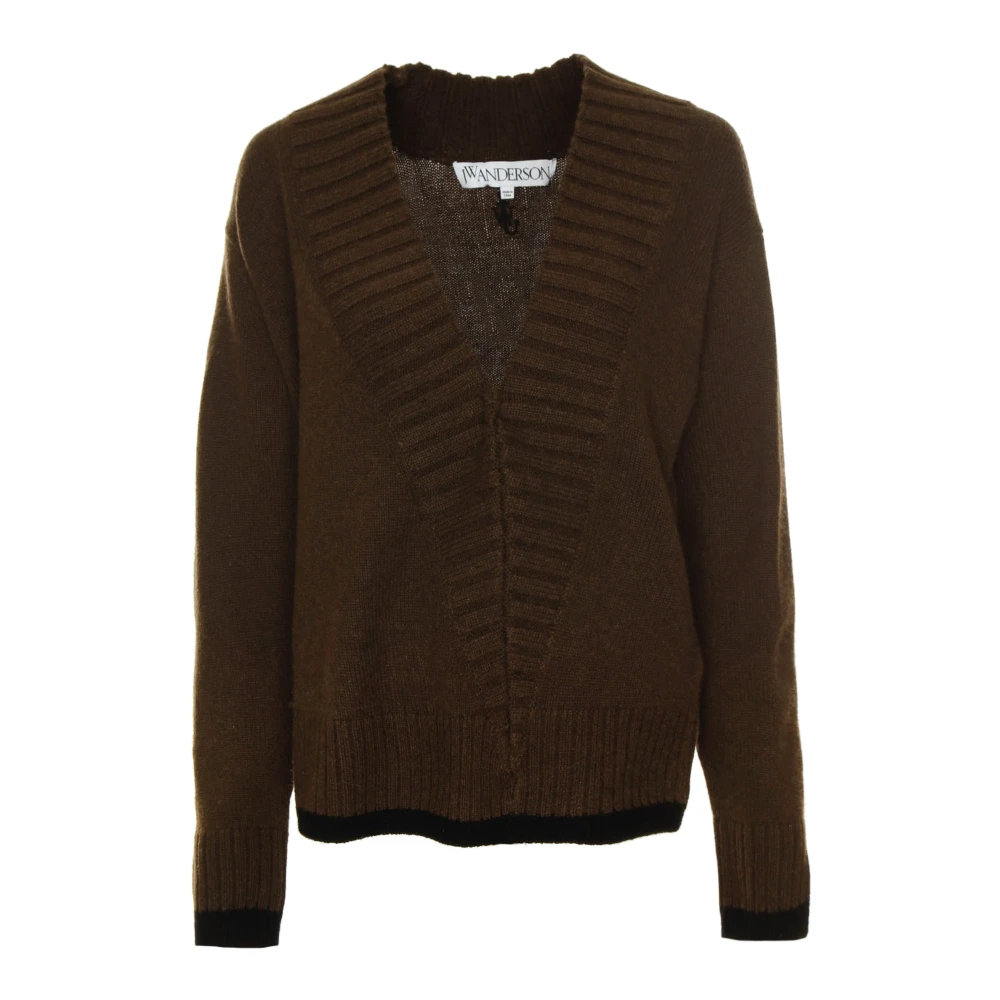 Knitwear > V-neck Knitwear - - JW Anderson - Modalova