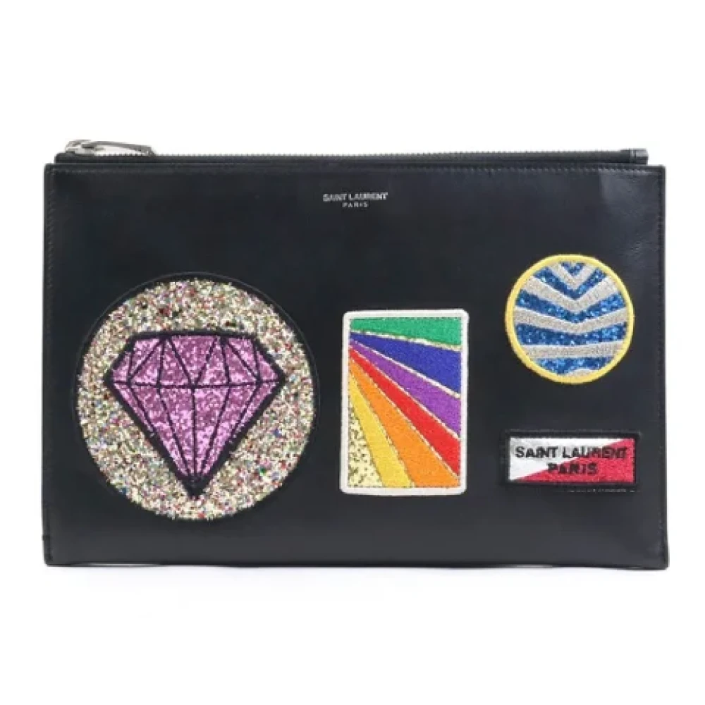 Pre-owned > Pre-owned Bags > Pre-owned Clutches - - Saint Laurent Vintage - Modalova