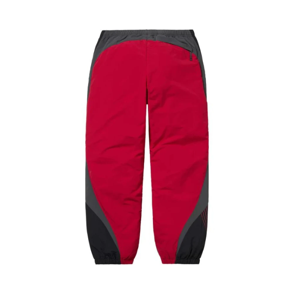 Supreme Zwart Rood Logo Broek Multicolor Heren