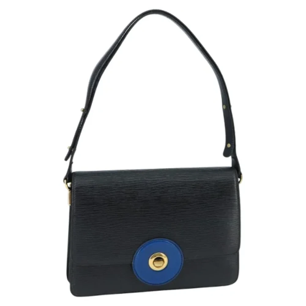 Louis Vuitton Vintage Pre-owned Leather shoulder-bags Black Dames