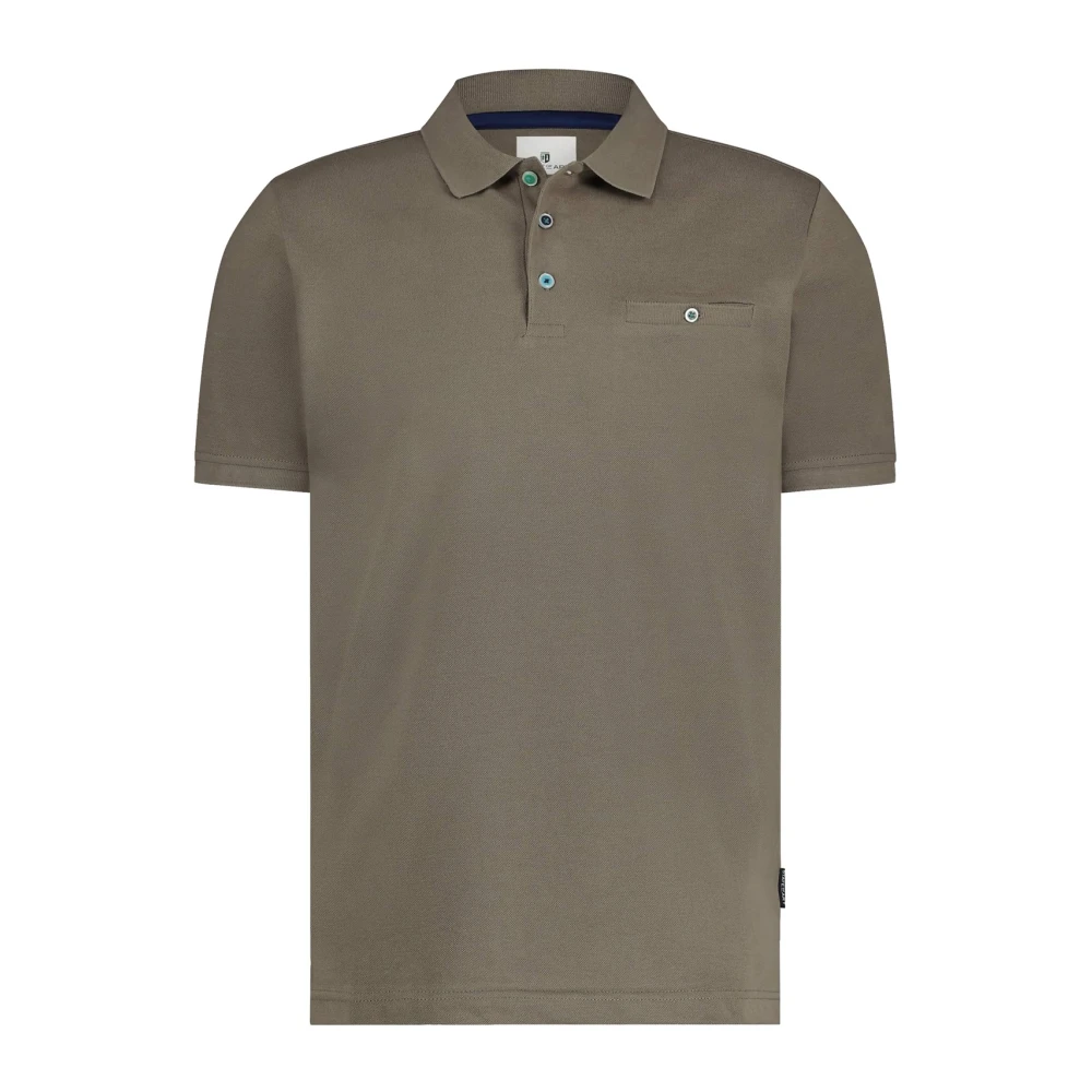 State of Art Bruin poloshirt met korte mouw Brown Heren