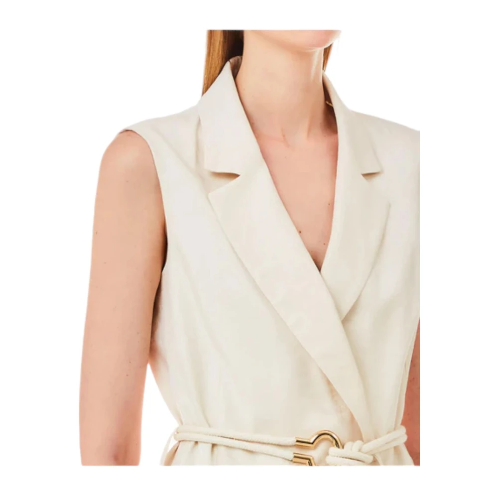 Liu Jo Damesvest Modieus en Stijlvol Beige Dames