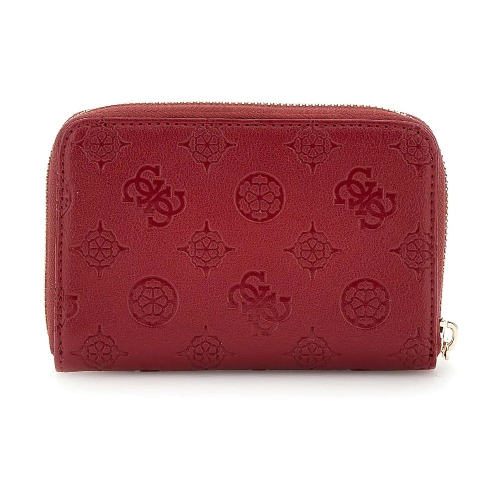 Guess Kleine rits Claret portemonnee Gerty Slg Red Dames