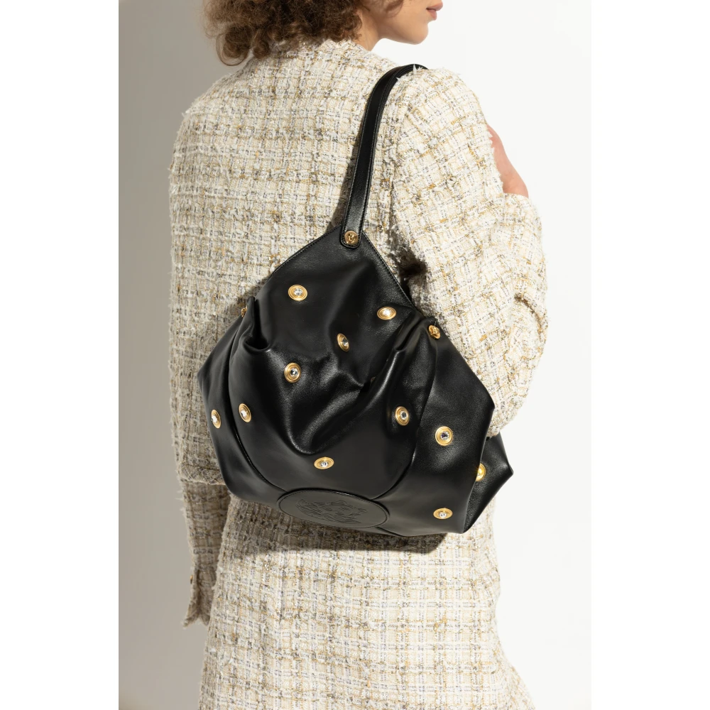 Versace Handtas Protea Black Dames