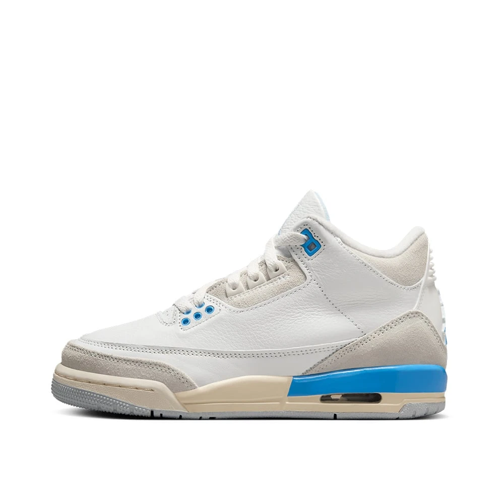 Nike (Uk4.5, White) Air Jordan 3 Retro Gs Kids' Lifestyle Sneakers - Image 6