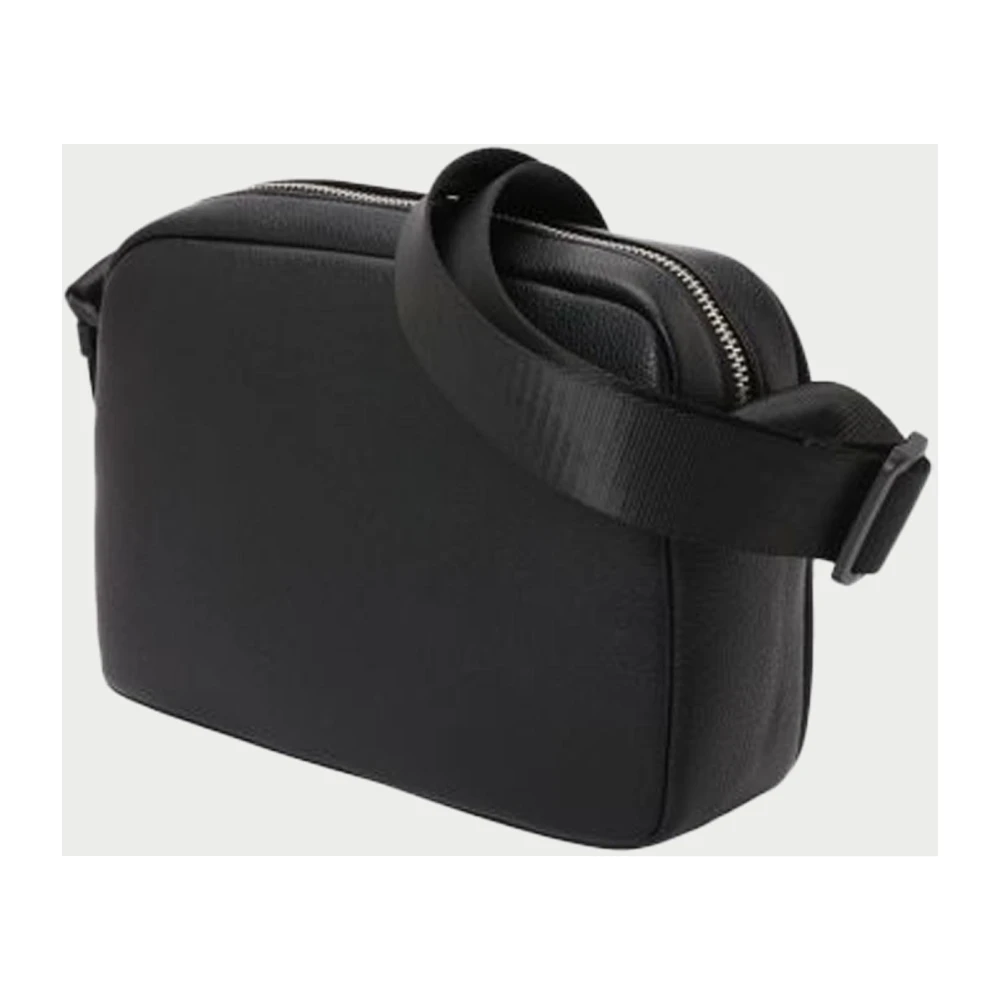Armani Exchange Zwarte Schoudertas met Rits Black Heren