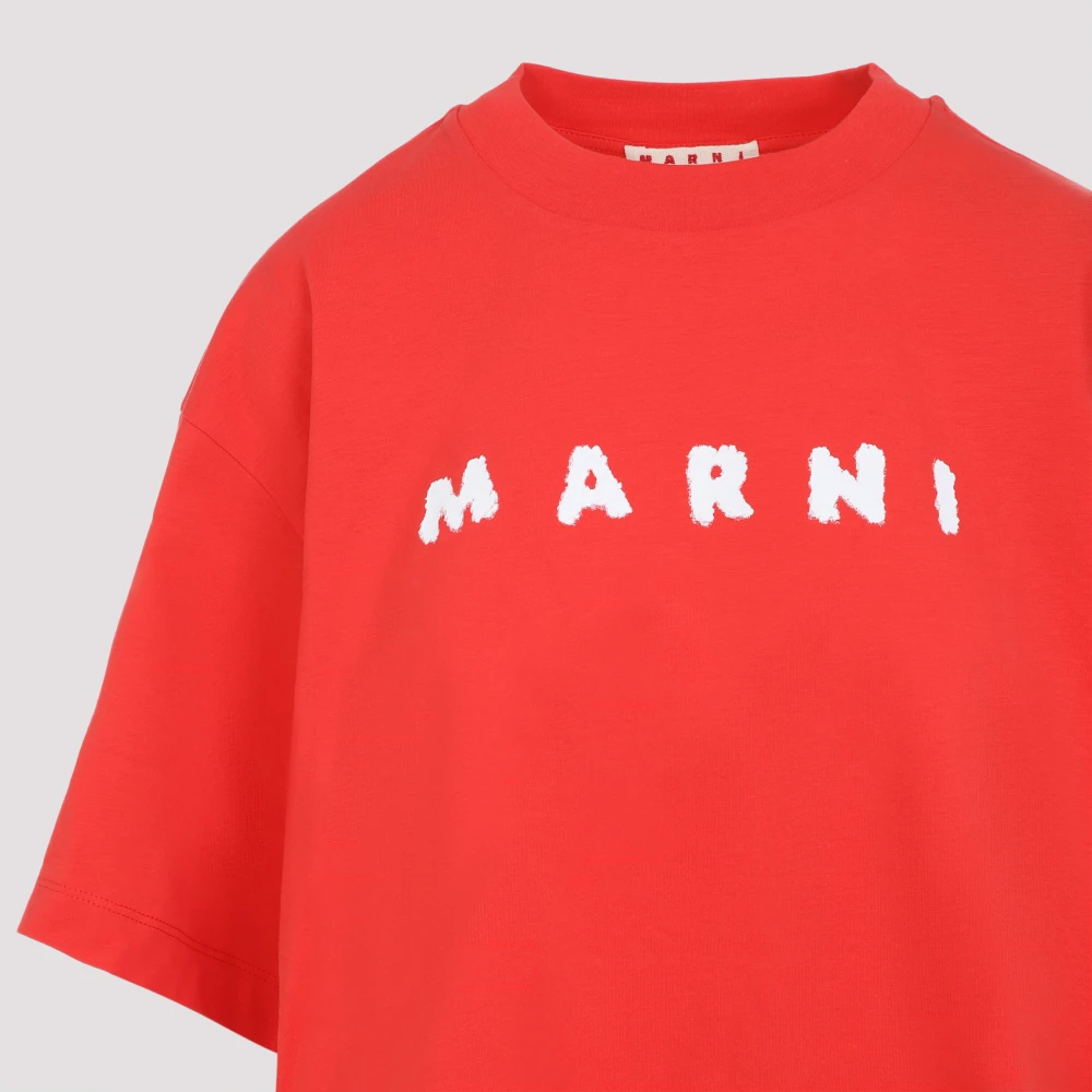 Marni Rode T-shirt Dameskleding Red Dames