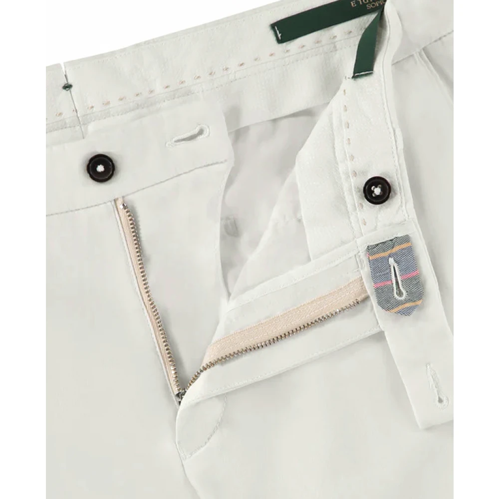 Berwich Chino broek in latte kleur Beige Heren
