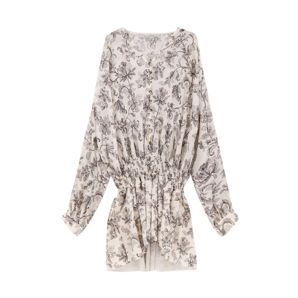 Golden Goose Women's Multicolor Floral Short Dress