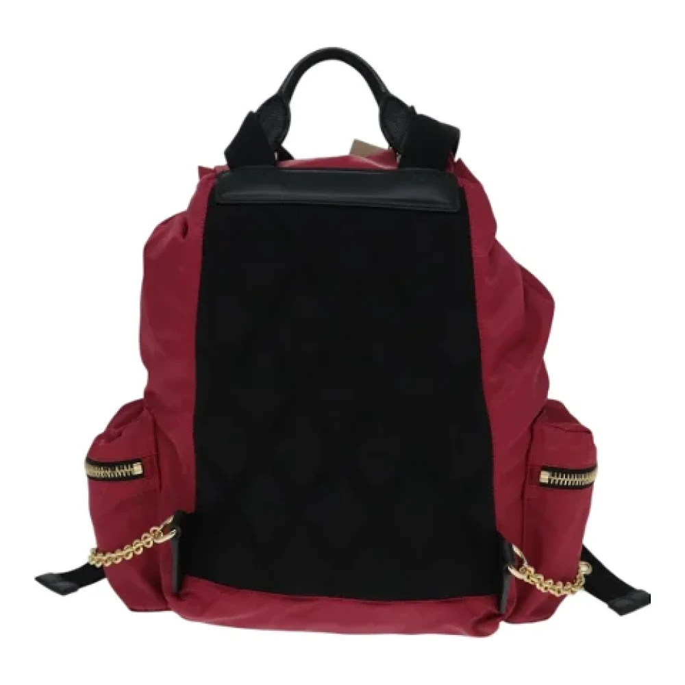 Burberry Vintage Pre-owned Nylon backpacks Pink Dames