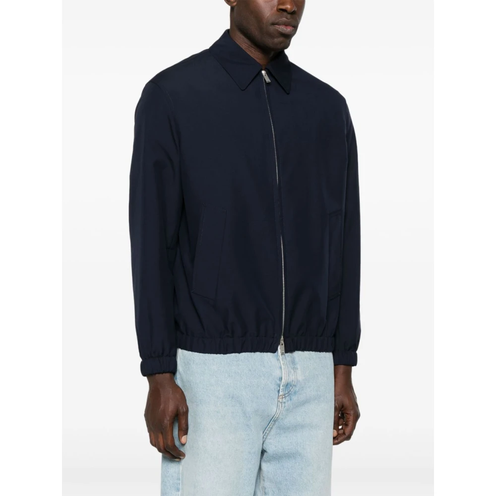 Lardini Blauwe Winterjas Blue Heren