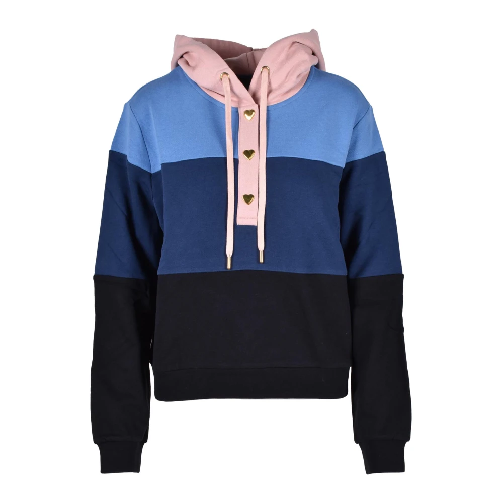 Love Moschino Katoenen Gebreide Trui Multicolor Dames