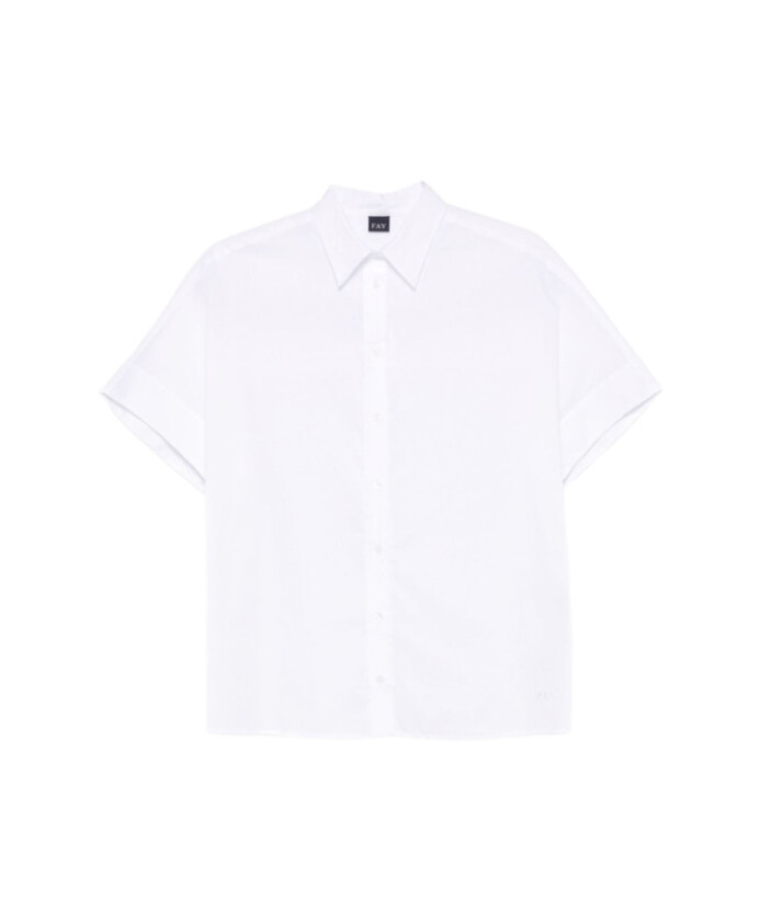 chemise-blanche-en-coton-a-col-classique