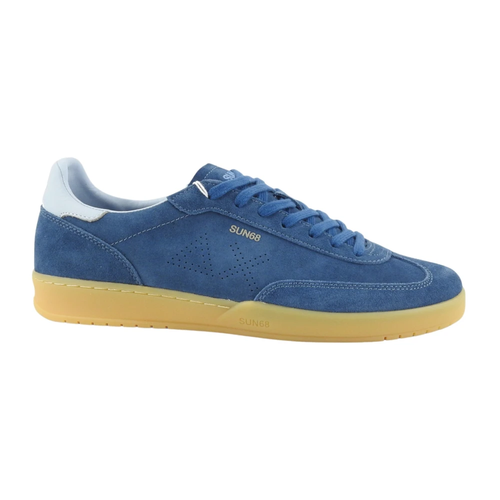 Sun68 Blue Sneakers, Male, 8 Uk, Trainers