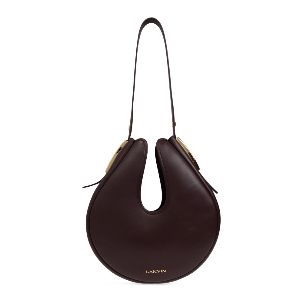 Lanvin Cymbal PM hobo tas Red Dames