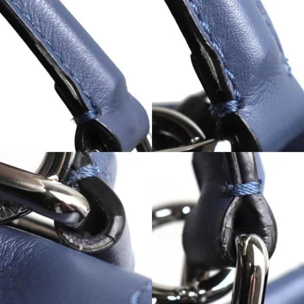 Fendi Vintage Pre-owned Fabric fendi-bags Blue Dames