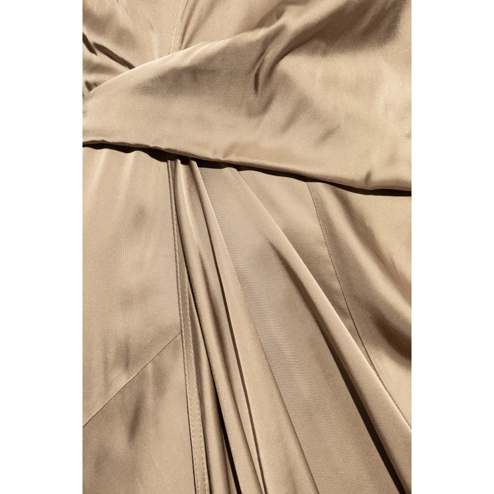 Rick Owens Wikkeljurk Avondjapon Beige Dames