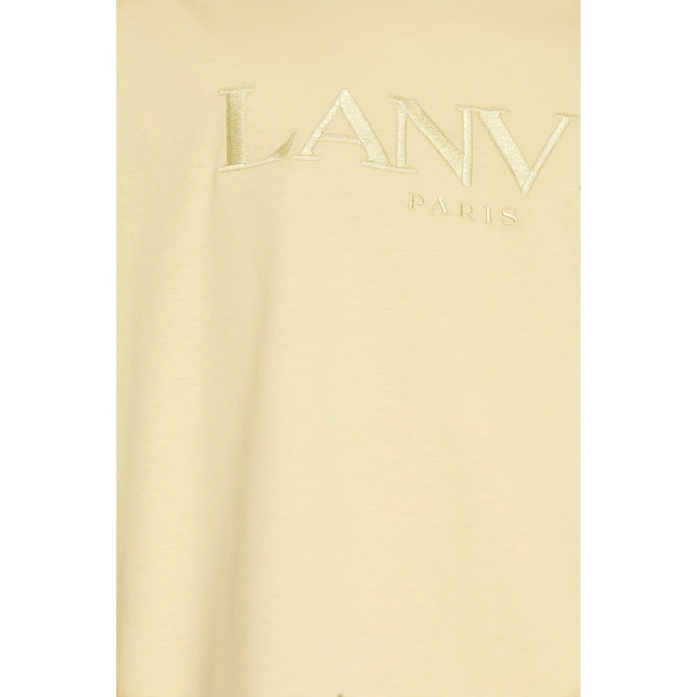 Lanvin Katoenen t-shirt door Yellow Heren