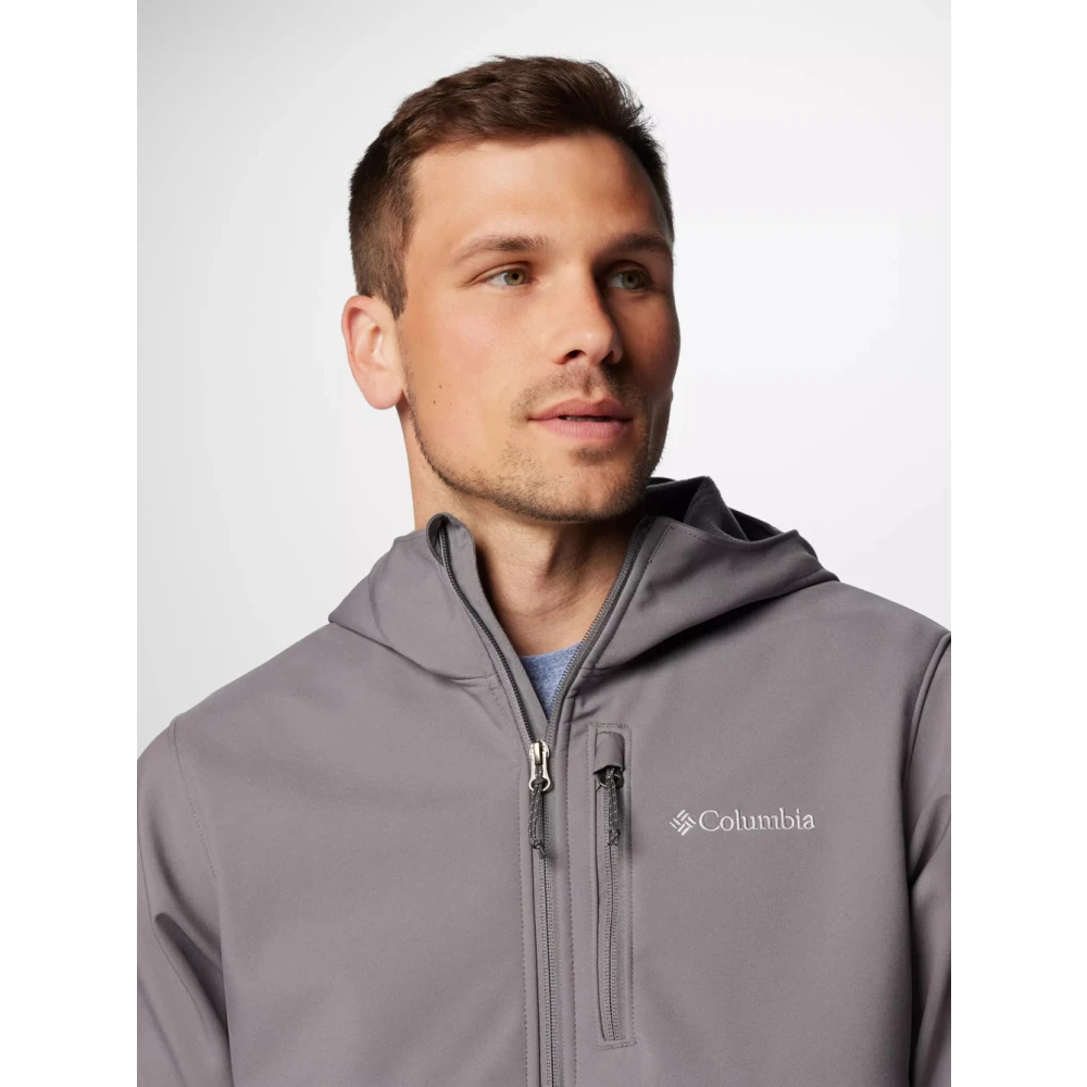 Columbia Softshell Wandelen Jas in Grijs Gray Heren