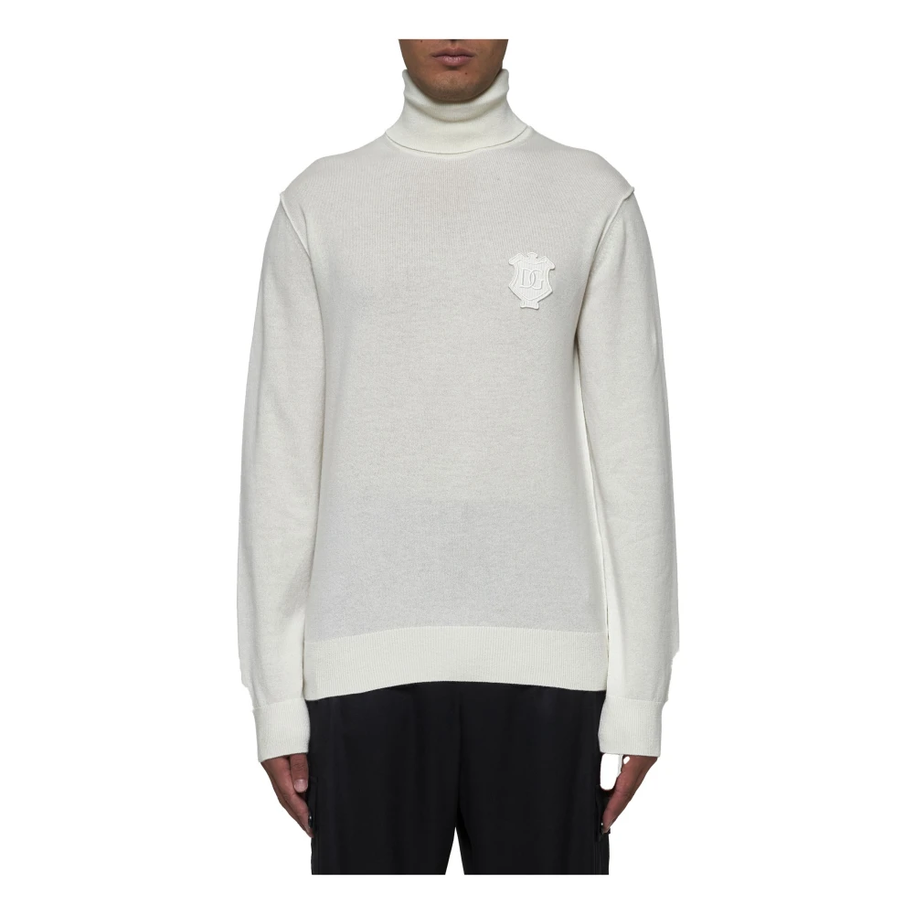 Dolce & Gabbana Stijlvolle Sweaters Collectie Beige Heren