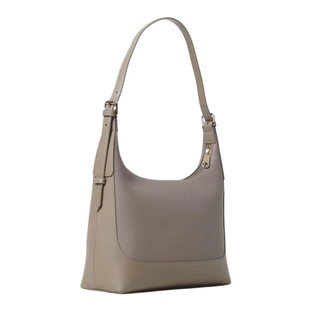 Twinset Grijze Schoudertas met Ritssluiting Gray Dames