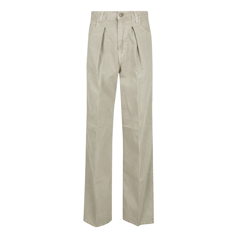 Haikure Women's Beige Wide Jeans, W25, Candy Twill 45 Jeans