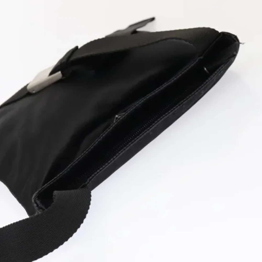 Prada Vintage Pre-owned Nylon prada-bags Black Dames
